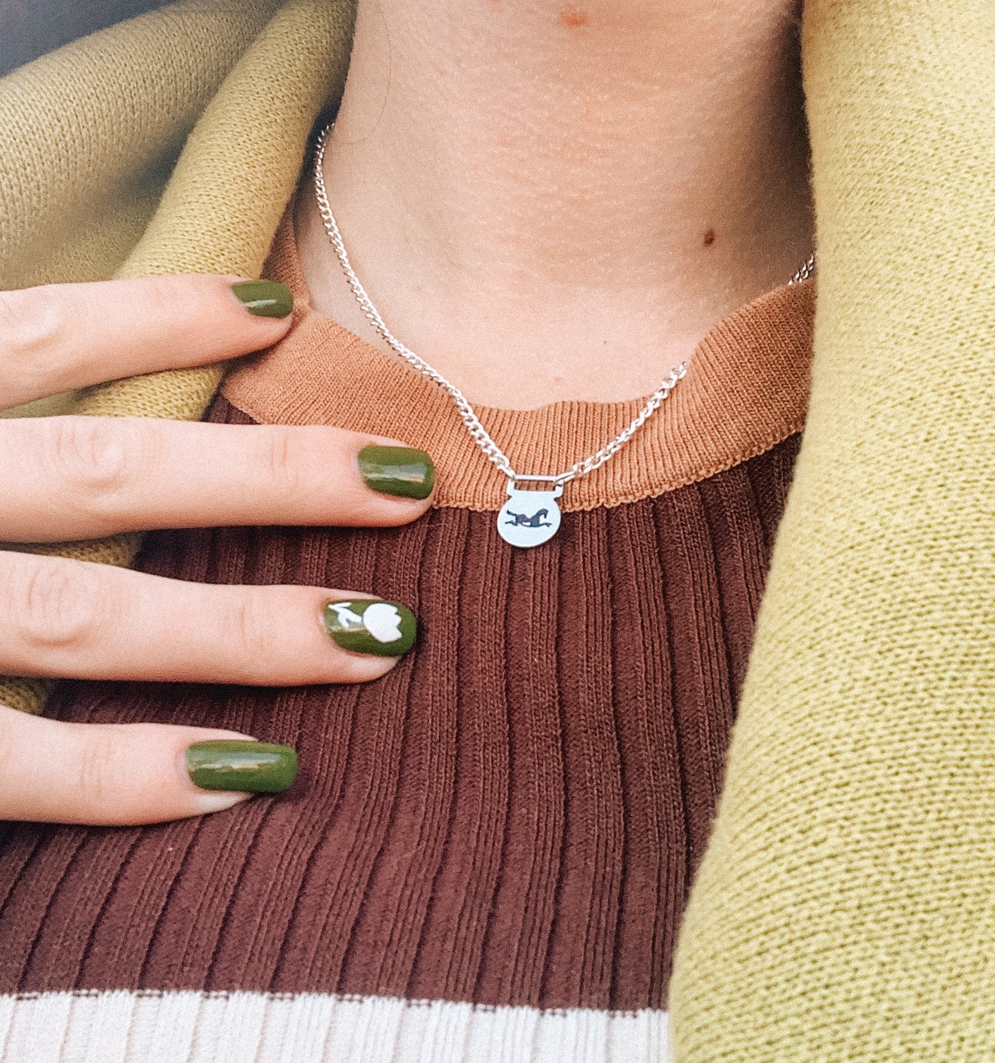 Logo Pendant Necklace - Pre-Order