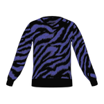 Ultramarine Zebra V-neck
