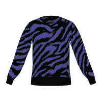 Ultramarine Zebra V-neck