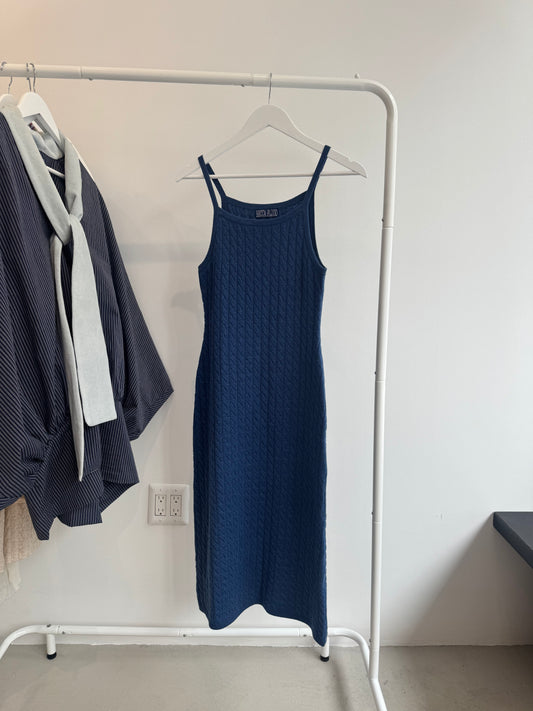 Cabled Halter Dress