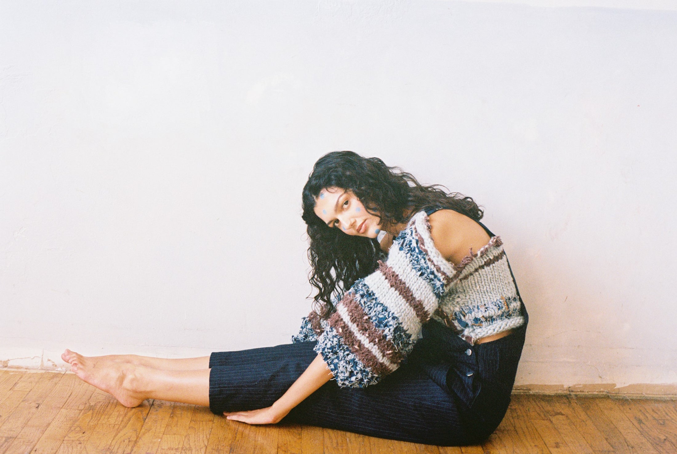 ADRIANO DENIM SWEATER