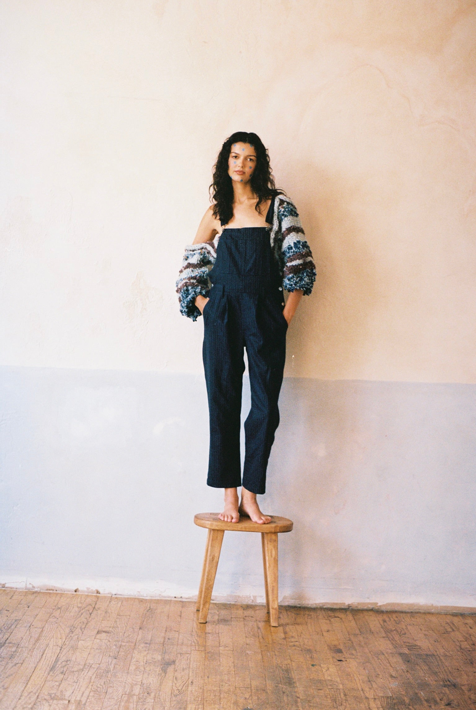 ADRIANO DENIM SWEATER