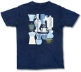 Load image into Gallery viewer, Coffee Tee in Washed Navy

