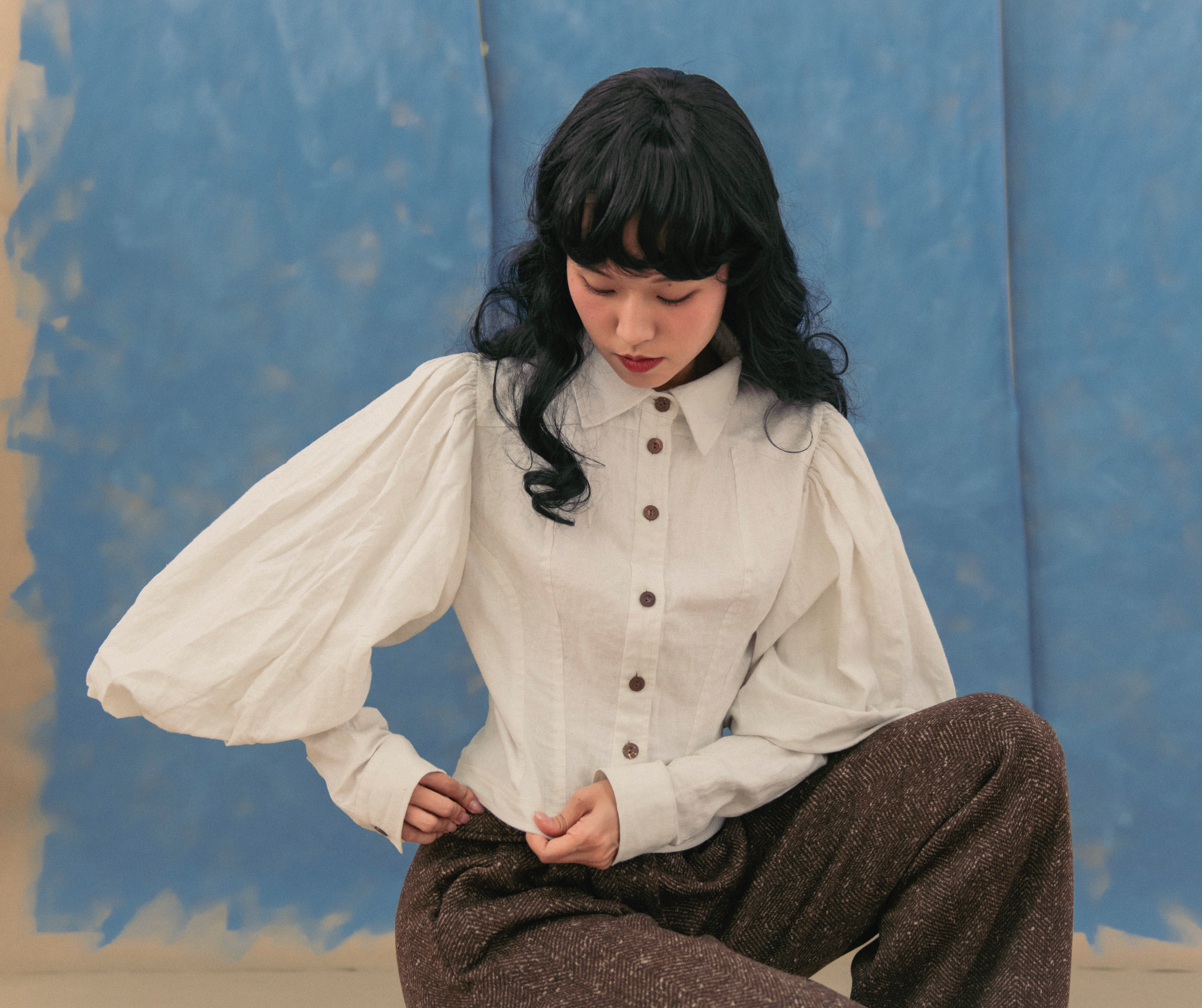 Johanna Button Down