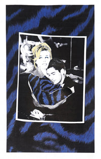 Ultramarine Zebra V-neck